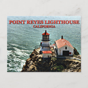 Point Reyes Lighthouse, California Postcard