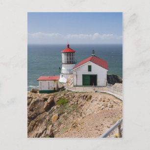 Point Reyes Lighthouse, Marin County, California Postcard