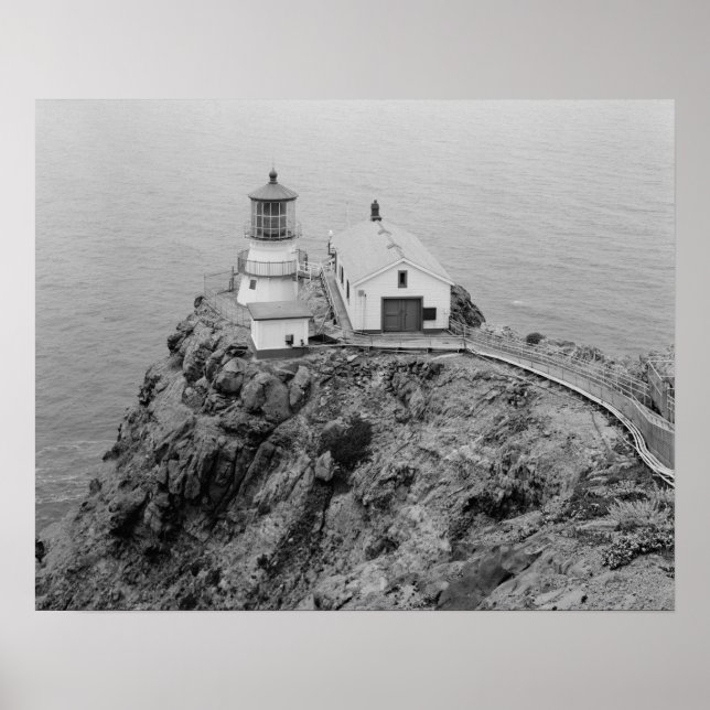 Point Reyes Lighthouse Poster (Front)