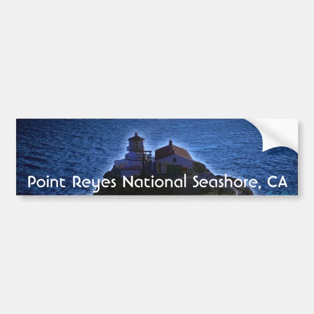 Point Reyes National Seashore CA Bumper Sticker (Front)