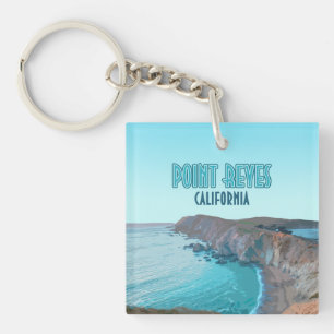 Point Reyes National Seashore California Vintage Key Ring