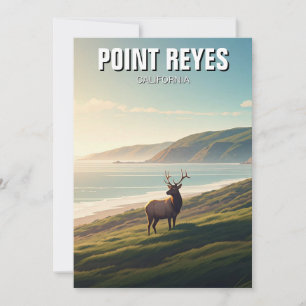 Point Reyes National Seashore Elk Holiday Card