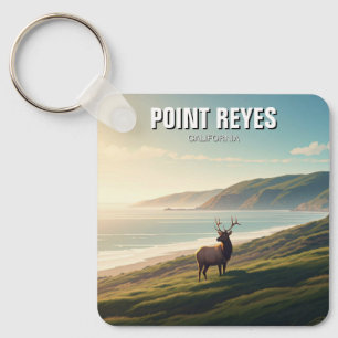 Point Reyes National Seashore Elk Key Ring