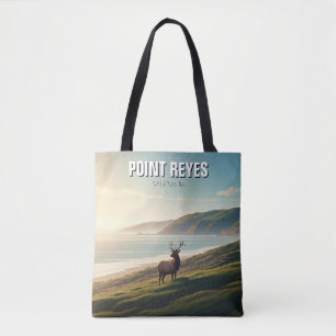 Point Reyes National Seashore Elk Tote Bag