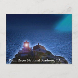 Point Reyes National Seashore Lighthouse CA Postca Postcard