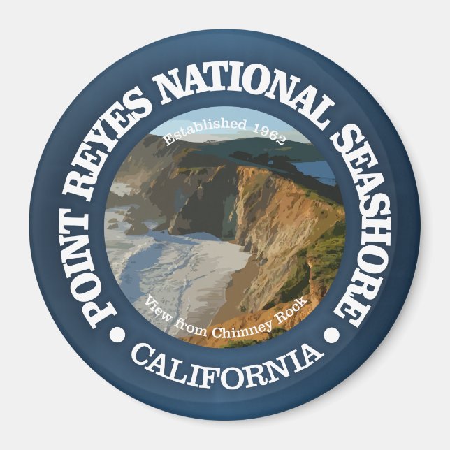 Point Reyes National Seashore Magnet (Front)