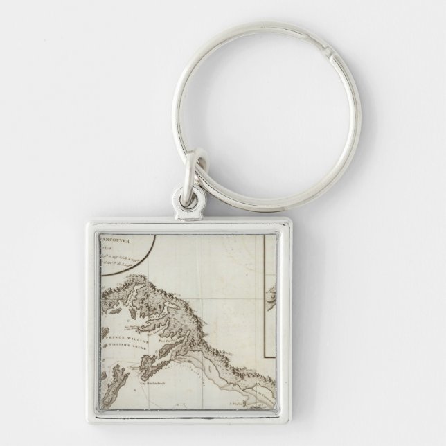 Point Riou to Point Possession Alaska Key Ring (Front)