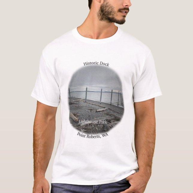 Point Roberts Dock T-Shirt (Front)