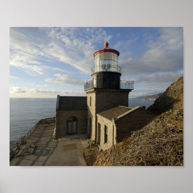 Point Sur Lighthouse Point Sur State Historic Park Poster (Front)