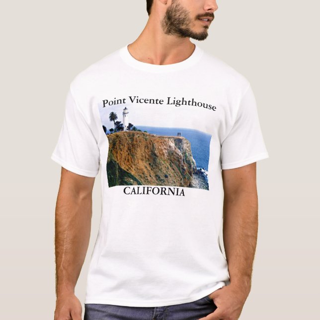 Point Vicente Lighthouse, California T-Shirt (Front)