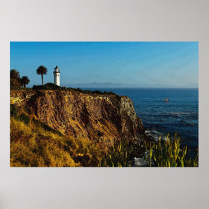 Point Vicente Lighthouse Poster