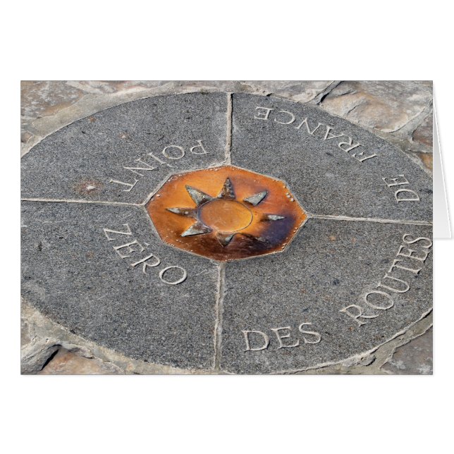 Point Zero, Paris (Front Horizontal)