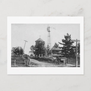 POINTE AUX BARQUES MICHIGAN Louis Pesha Postcard