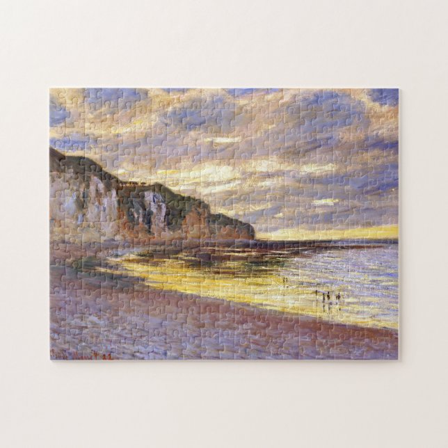 Pointe de Lailly Maree Basse Monet Fine Art Jigsaw Puzzle (Horizontal)