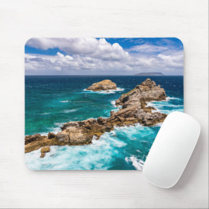 Pointe des Chateaux, Grande-Terre, Guadeloupe #2 Mouse Pad