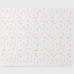 Pointe Shoe Pattern Wrapping Paper