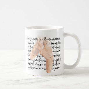 Pointe Shoes Ballet Coffee Mug