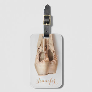 Pointe Shoes Luggage Tag