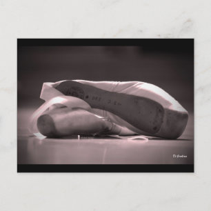Pointe Shoes Postcard