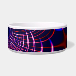 Pointed curves from blue to red, white and pink