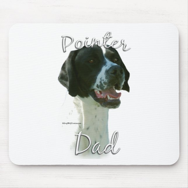 Pointer (blk) Dad 2 Mouse Pad (Front)