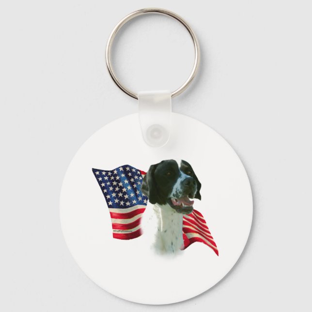 Pointer (blk)  Flag Key Ring (Front)
