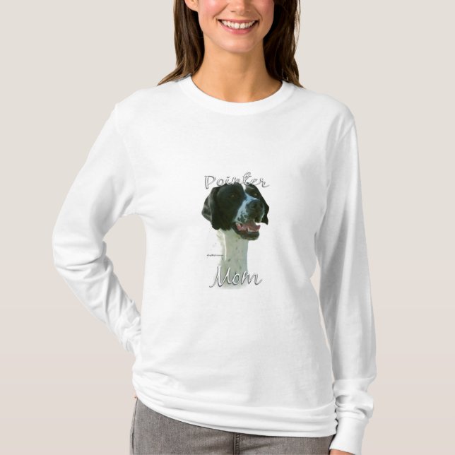 Pointer (blk) Mum 2 T-Shirt (Front)