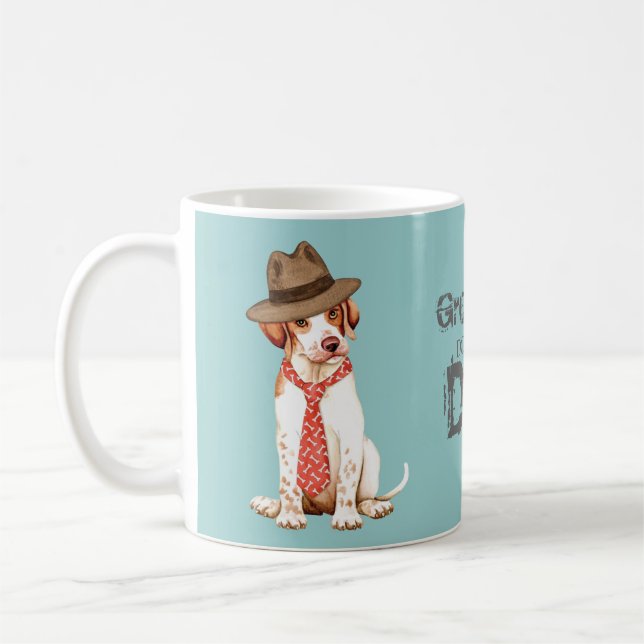 Pointer Dad Coffee Mug (Left)