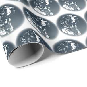 Pointer Dog Wrapping Paper Sporting Dog Gift Paper