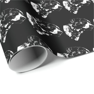 Pointer Dog Wrapping Paper Sporting Dog Gift Paper