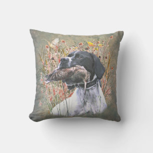 Pointer, Hunting Woodcock Cushion