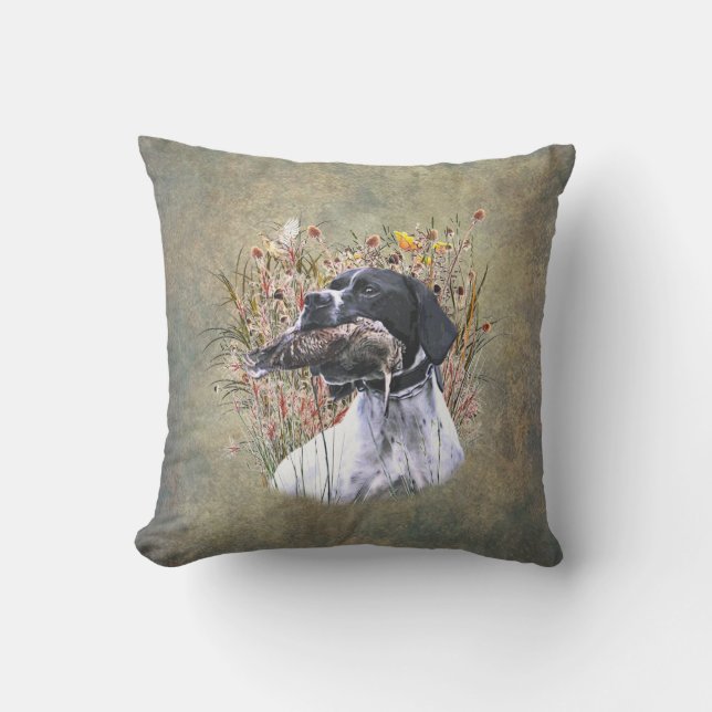 Pointer,  Hunting Woodcock    Cushion (Front)