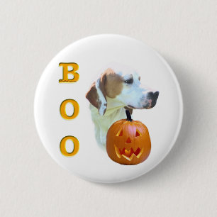 Pointer (Lemon Coated) Boo 6 Cm Round Badge