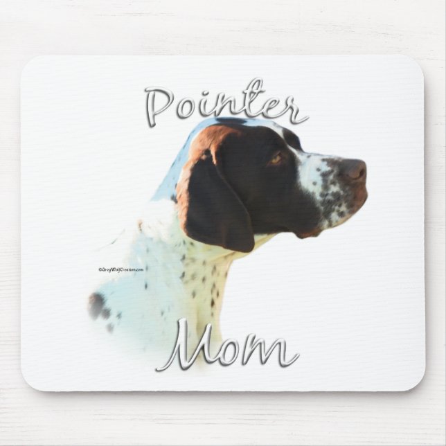 Pointer (liver) Mum 2 Mouse Pad (Front)