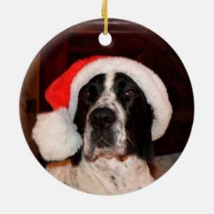 Pointer Love Ceramic Tree Decoration