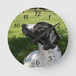 Pointer Love Round Clock