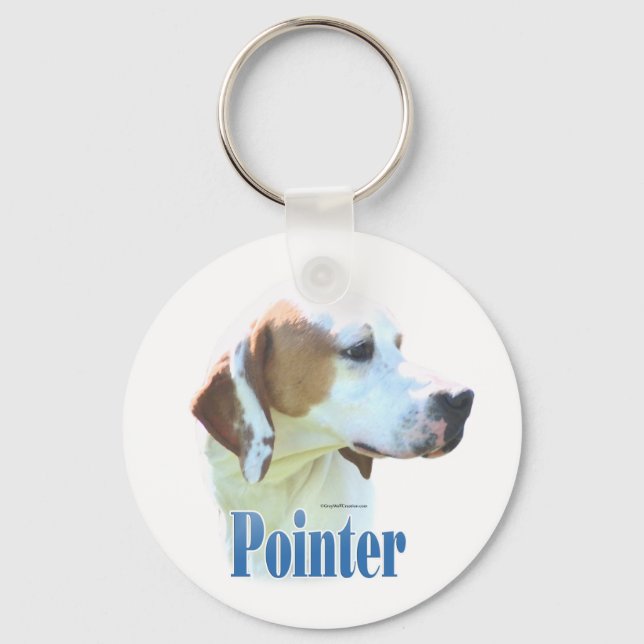 Pointer Name Key Ring (Front)