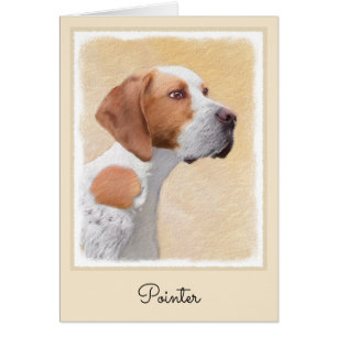Pointer Painting - Cute Original Dog Art