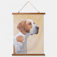 Pointer Painting - Cute Original Dog Art
