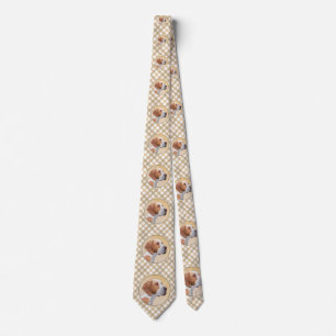 Pointer Painting - Cute Original Dog Art Tie