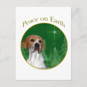 Pointer Peace Postcard