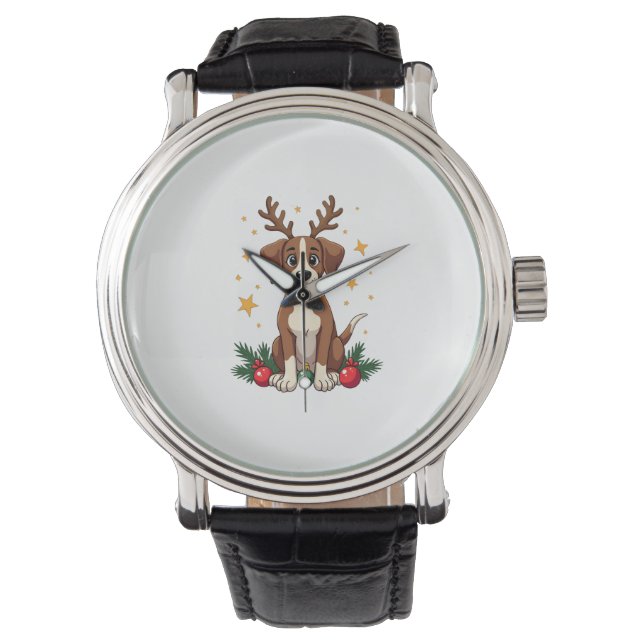 Pointer Reindeer Ears Watch (Front)