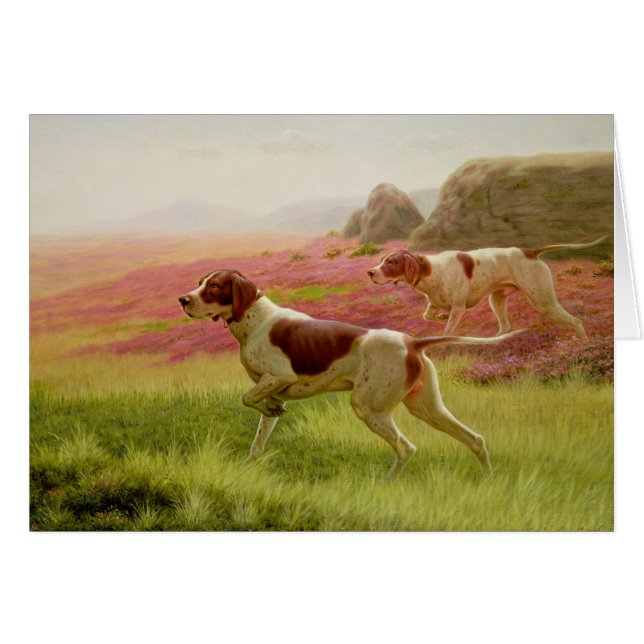 Pointers in a Landscape, 19th century (Front Horizontal)