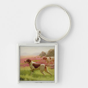 Pointers in a Landscape, 19th century Key Ring