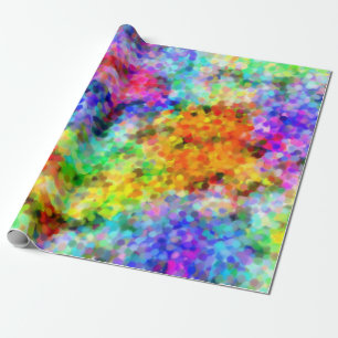 Pointillism Chakra Wrapping Paper