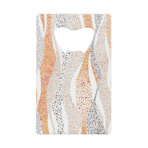 Pointillism Wavy Polka: Cute Doodle Textile