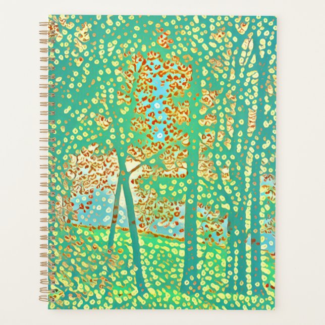 Pointillist trees planner (Front)