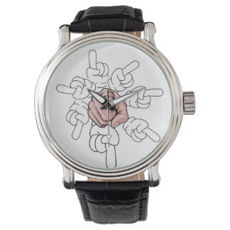 Pointing Hand Watch