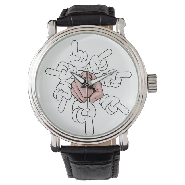 Pointing Hand Watch (Front)