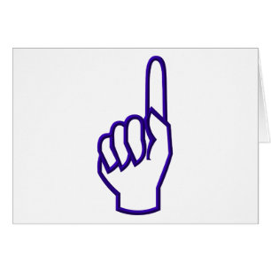 Pointing up finger/hand